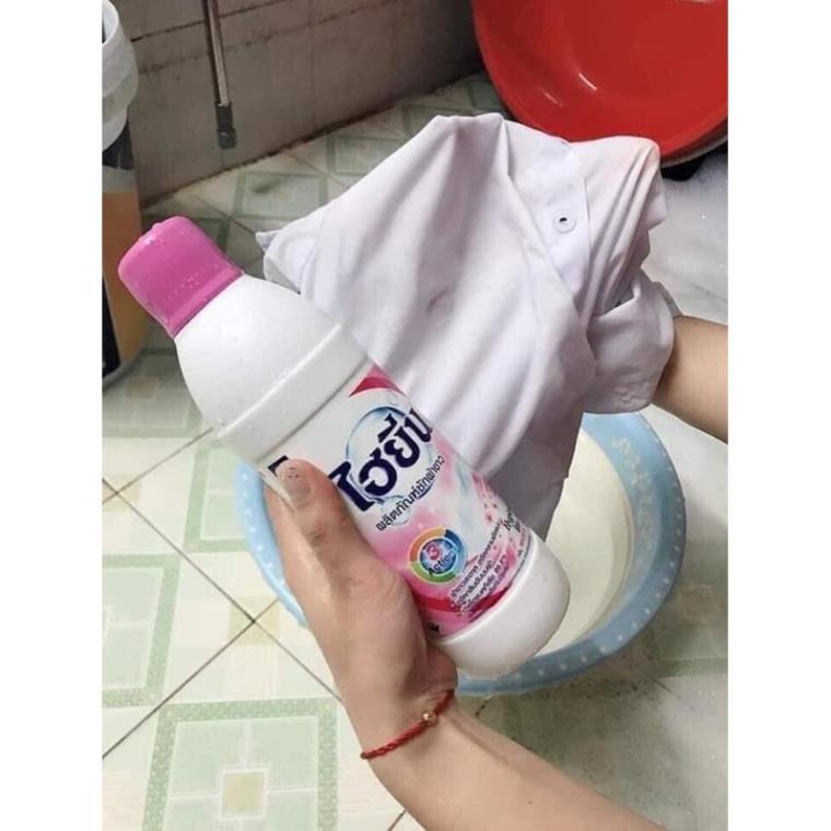 Dung dịch tẩy mốc áo trắng, tẩy quần áo màu HYGIENE Thái Lan 250ml - Loại sạch các vết bẩn cứng đầu trên quần áo