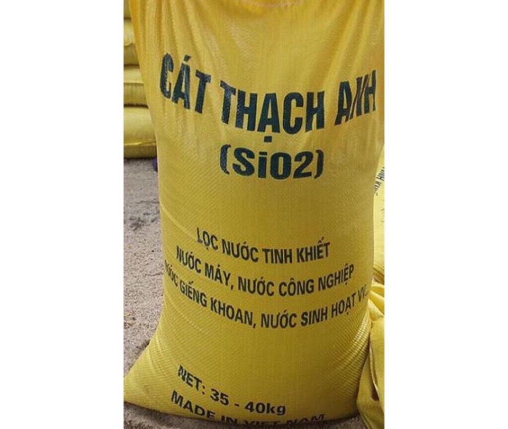 Combo 20kg Cát thạch anh lọc nước sạch 247 loại KT 4mm