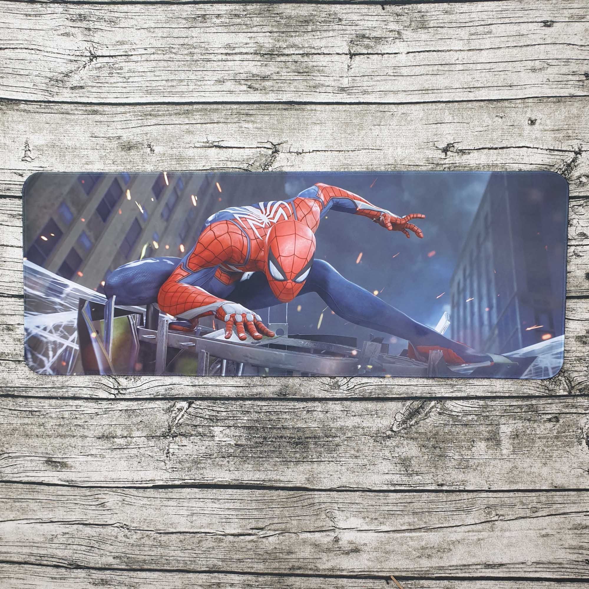 Lót chuột Spider Man Far From Home Siêu ngầu chất lừ kích thước 80x30cm lót được phím và chuột cho góc bàn thêm sạch đẹp