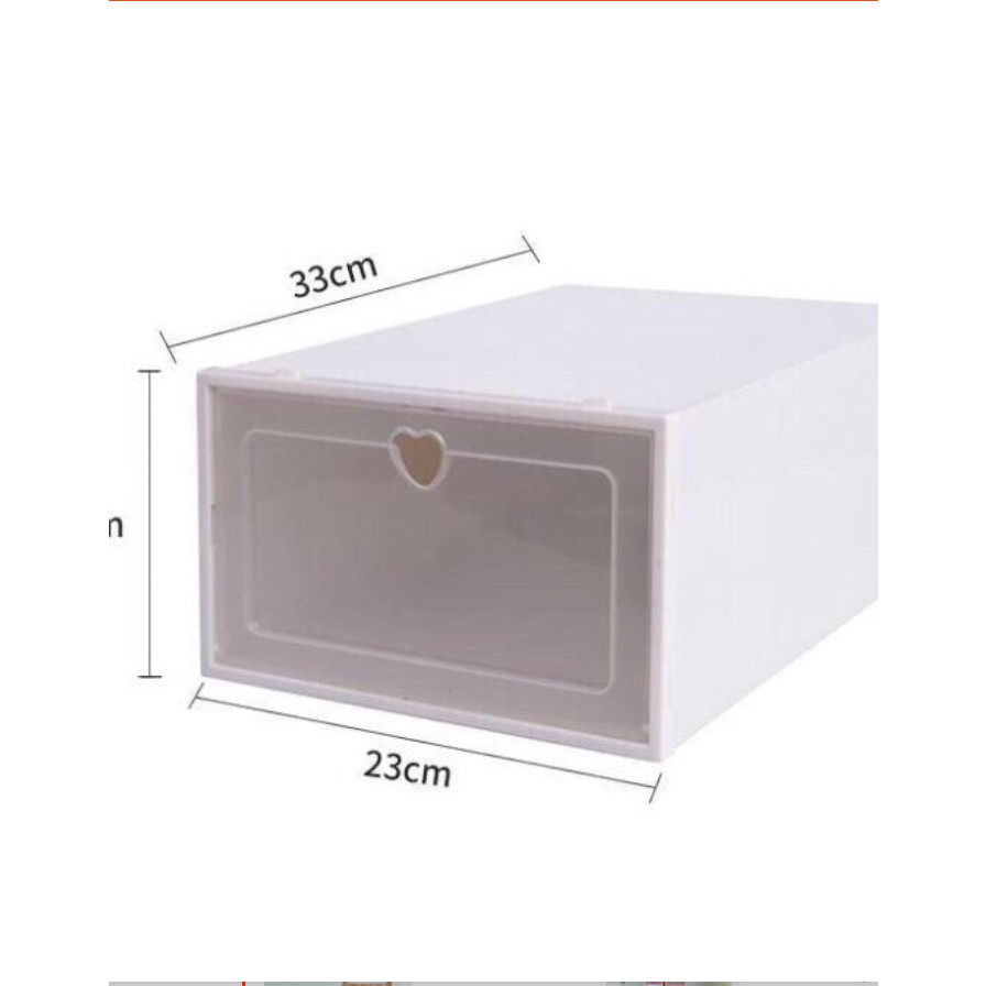Combo hộp đựng giày nhựa cứng
