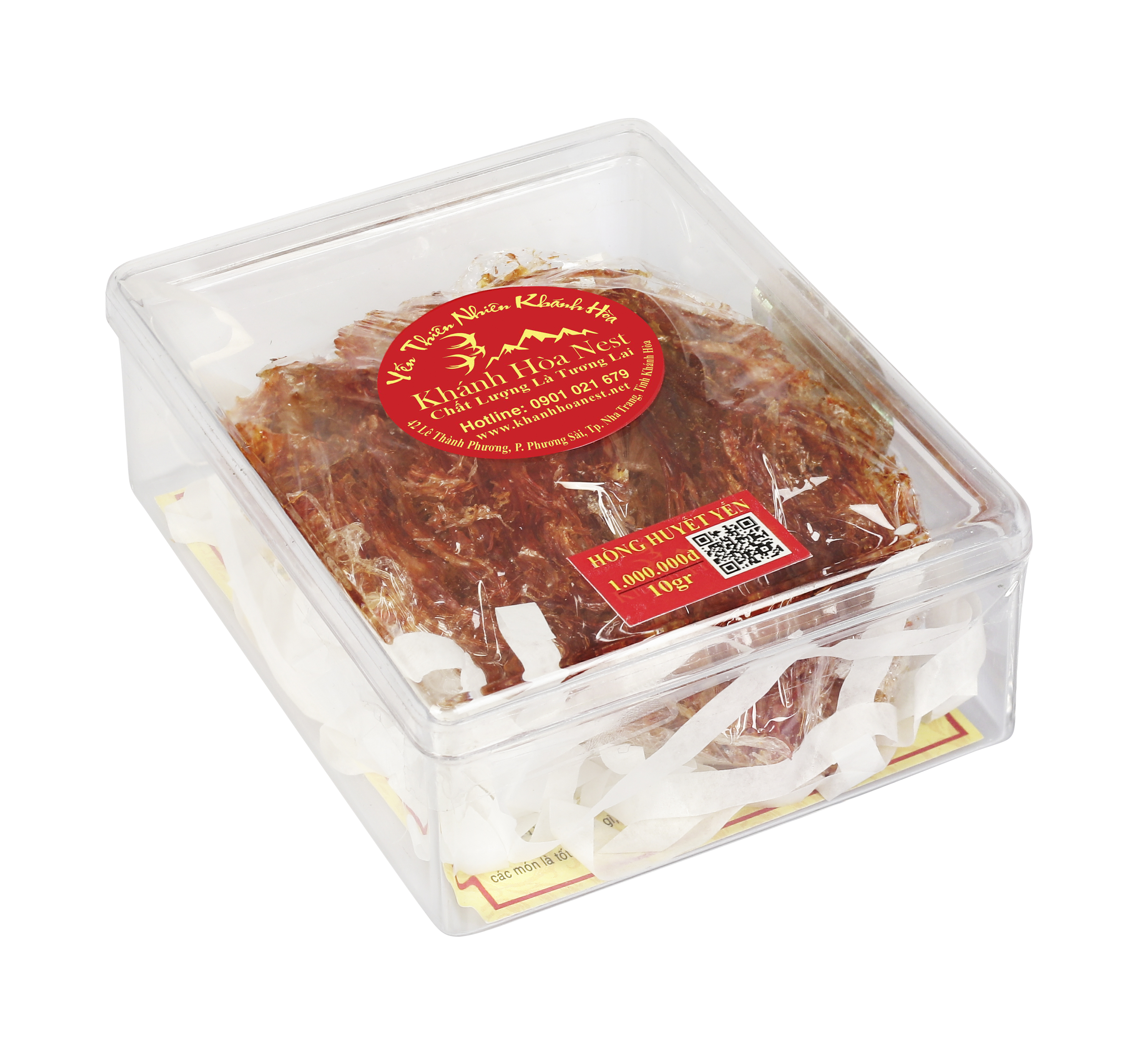Yến Hồng Huyết Khánh Hòa Nest - 10g