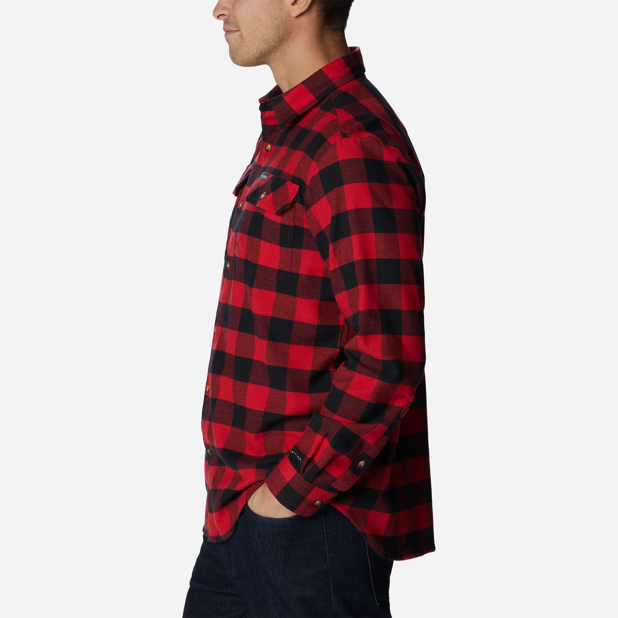 Áo sơ mi dài tay chống nắng nam Columbia Flare Gun Stretch Flannel - 1861585616