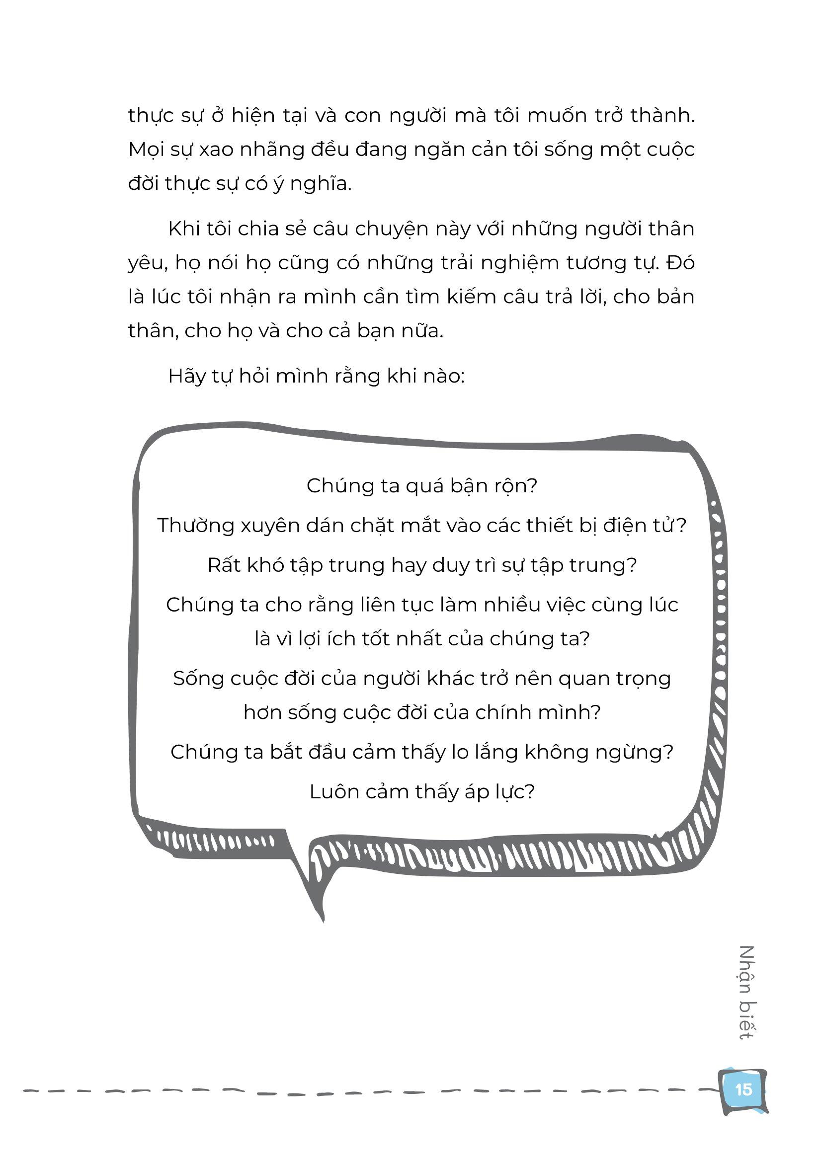 Sống Thông Minh - Kiểm Soát Sự Phân Tâm Trong Thời Đại Số Và Tận Hưởng Cuộc Sống Trọn Vẹn