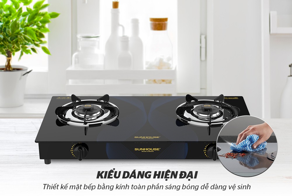 Bếp Gas Dương Kính Sunhouse SHB3215 - Hàng Chính Hãng