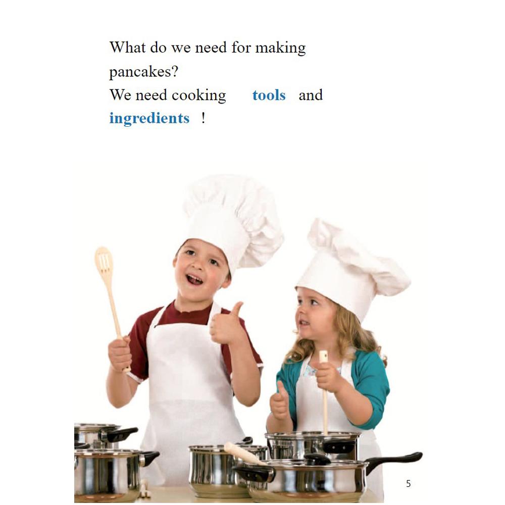 [Compass Reading Level 2-9] Let's Make Pancakes! - Leveled Reader with Downloadable Audio