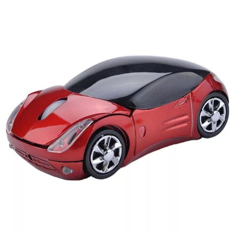 Mới USB 2.4GH Souris Optique Voiture Phong Cách Ô Tô Không Dây USB2.0 Quang Chuột Cho Laptop Máy Tính