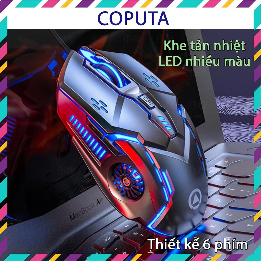 Chuột máy tính Gaming Coputa Chuột chơi game laptop có dây G5 LED RGB