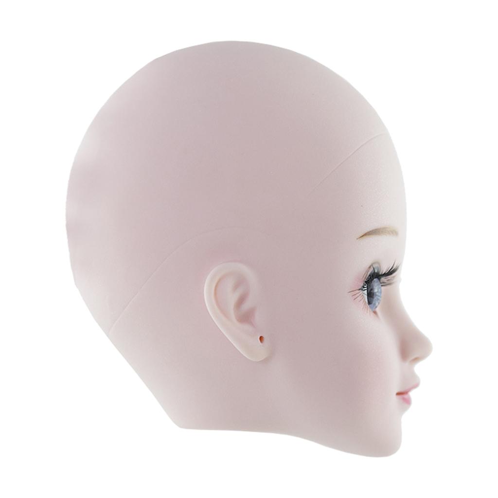 Doll Head Face Mold Faceplate Ball Jointed Dolls 1/3 BJD Body Parts DIY Makeup