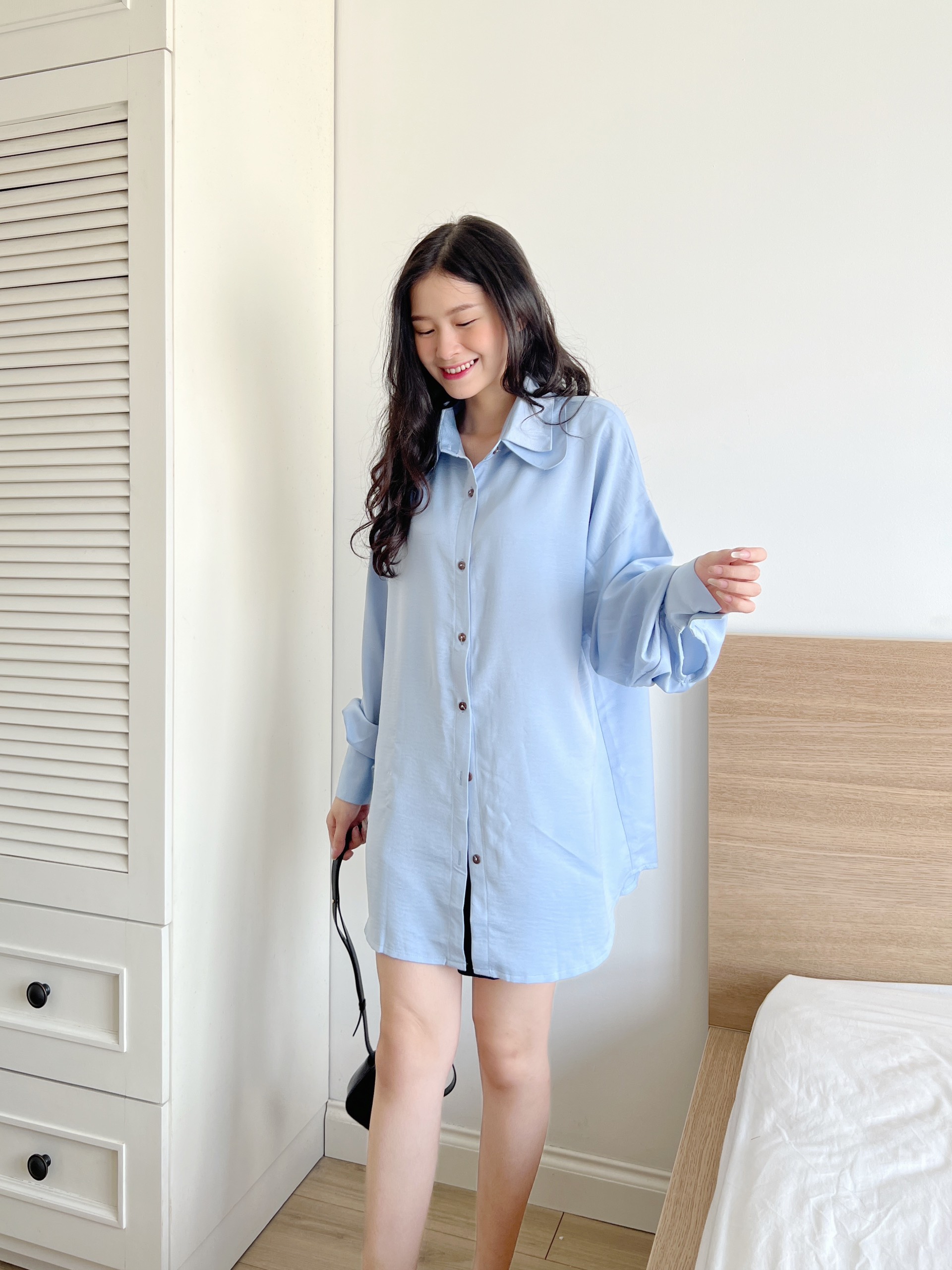 YU CHERRY | Áo Double Collar Blouse YA415