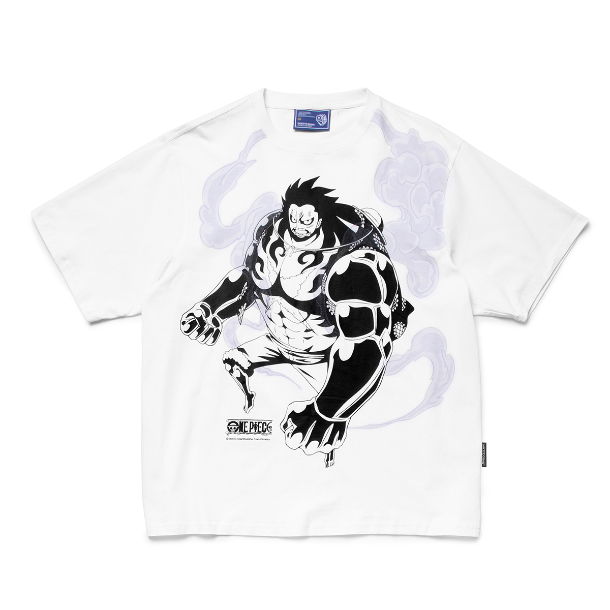 Áo thun DirtyCoins x One Piece Gear 4 T-shirt - White