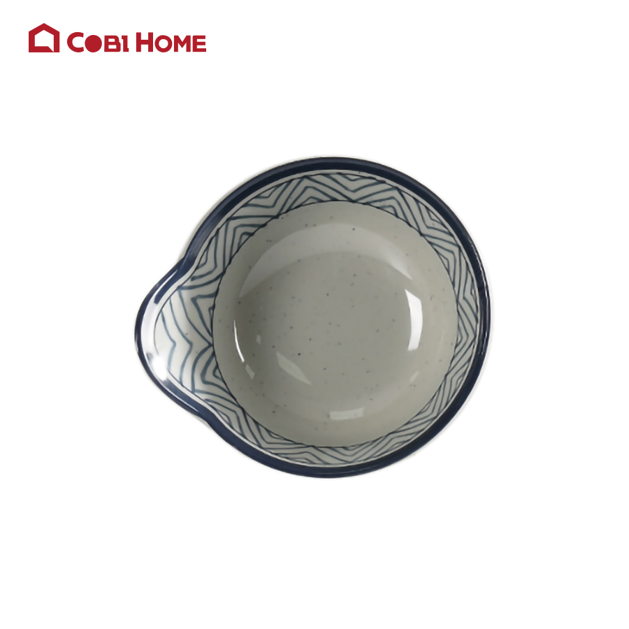 Chén chấm tạo kiểu có tay cầm bằng melamine
