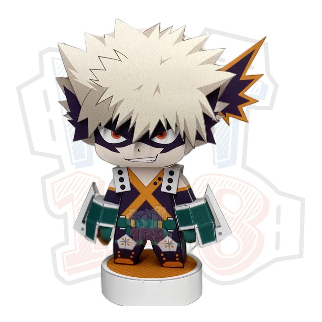 Mô hình giấy Anime Game Chibi Bakugo Katsuki (Katchan) ver 2 – My Hero Academia