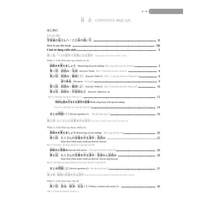 Sách - Luyện thi năng lực tiếng Nhật N3 - Chữ Hán - MCBooks