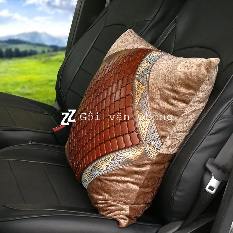 Gối tựa lưng sofa mắt trúc mát cực đẹp size 50x50cm