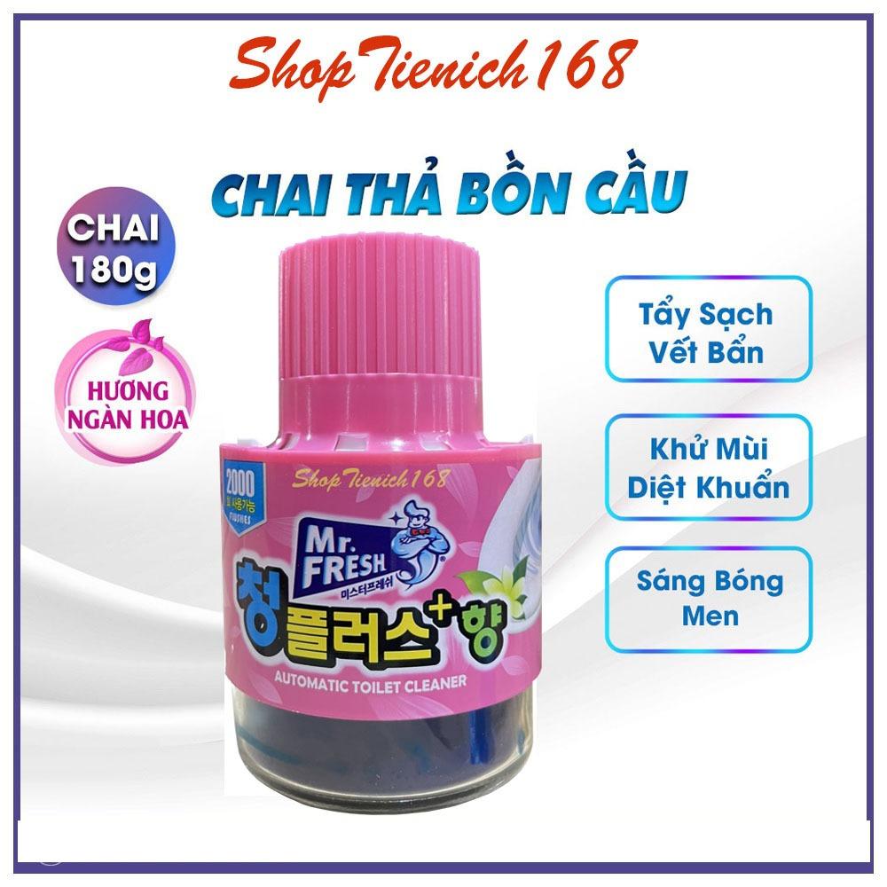 [THƠM-SẠCH-DIỆT KHUẨN] Cốc tẩy bồn cầu, toilet Mr.Fresh 180g Nhiều Hương