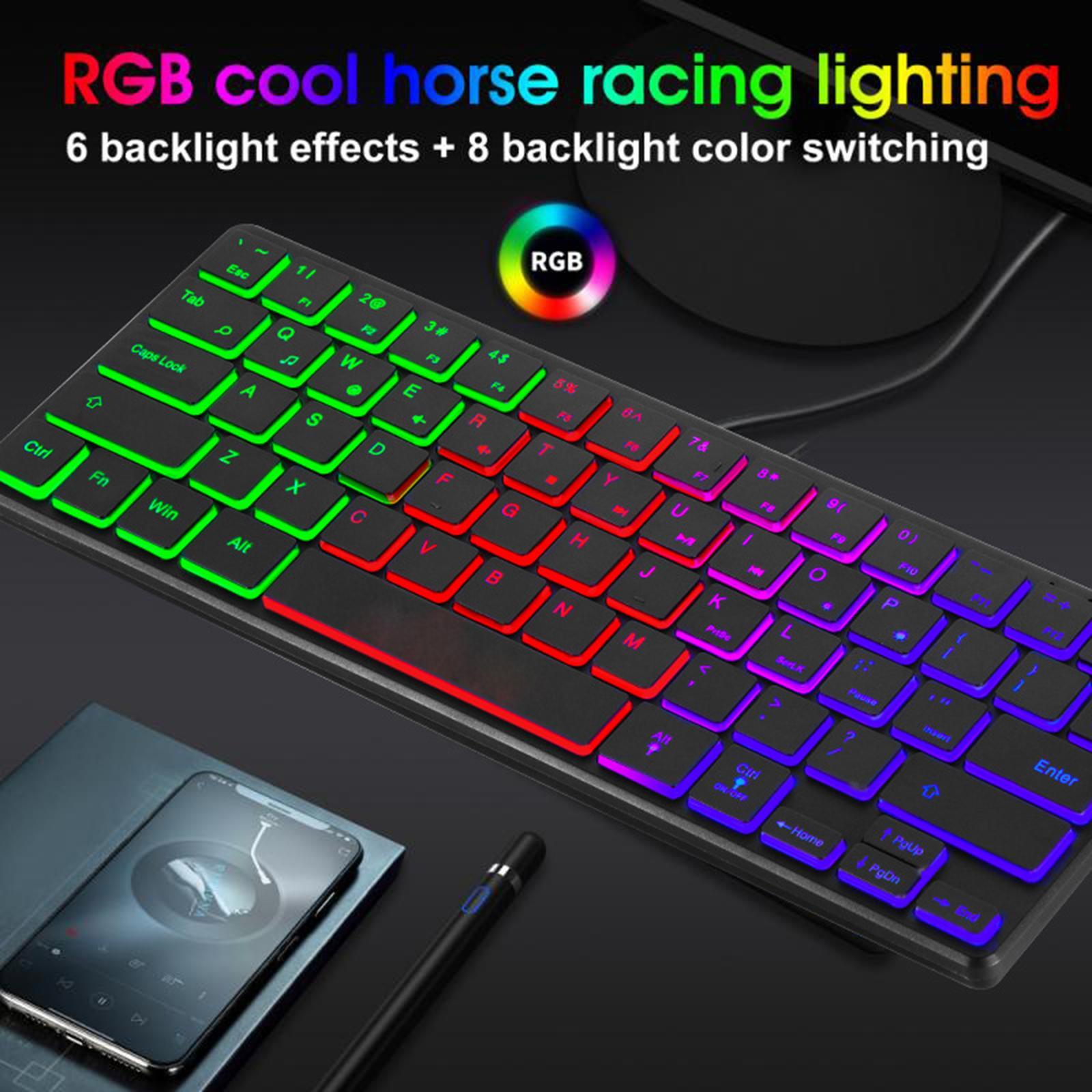 Gaming Keyboard Mini Compact USB Illuminated  Windows