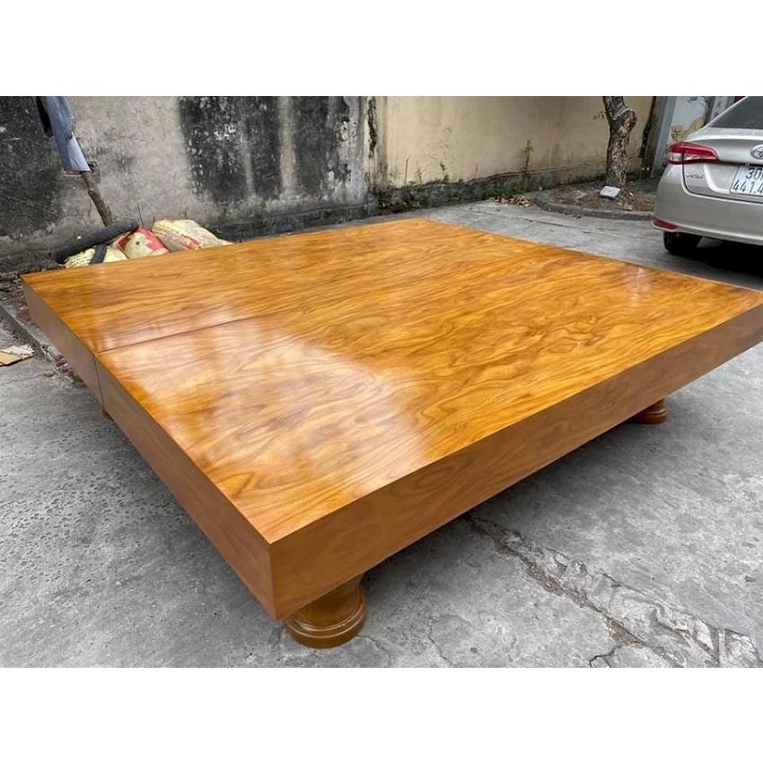 Chiếu ngựa gỗ cẩm vàng đóng hộp