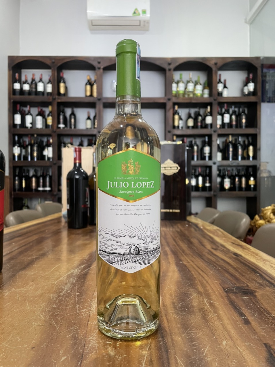 Rượu vang Chile Julio Lopez Sauvignon Blanc
