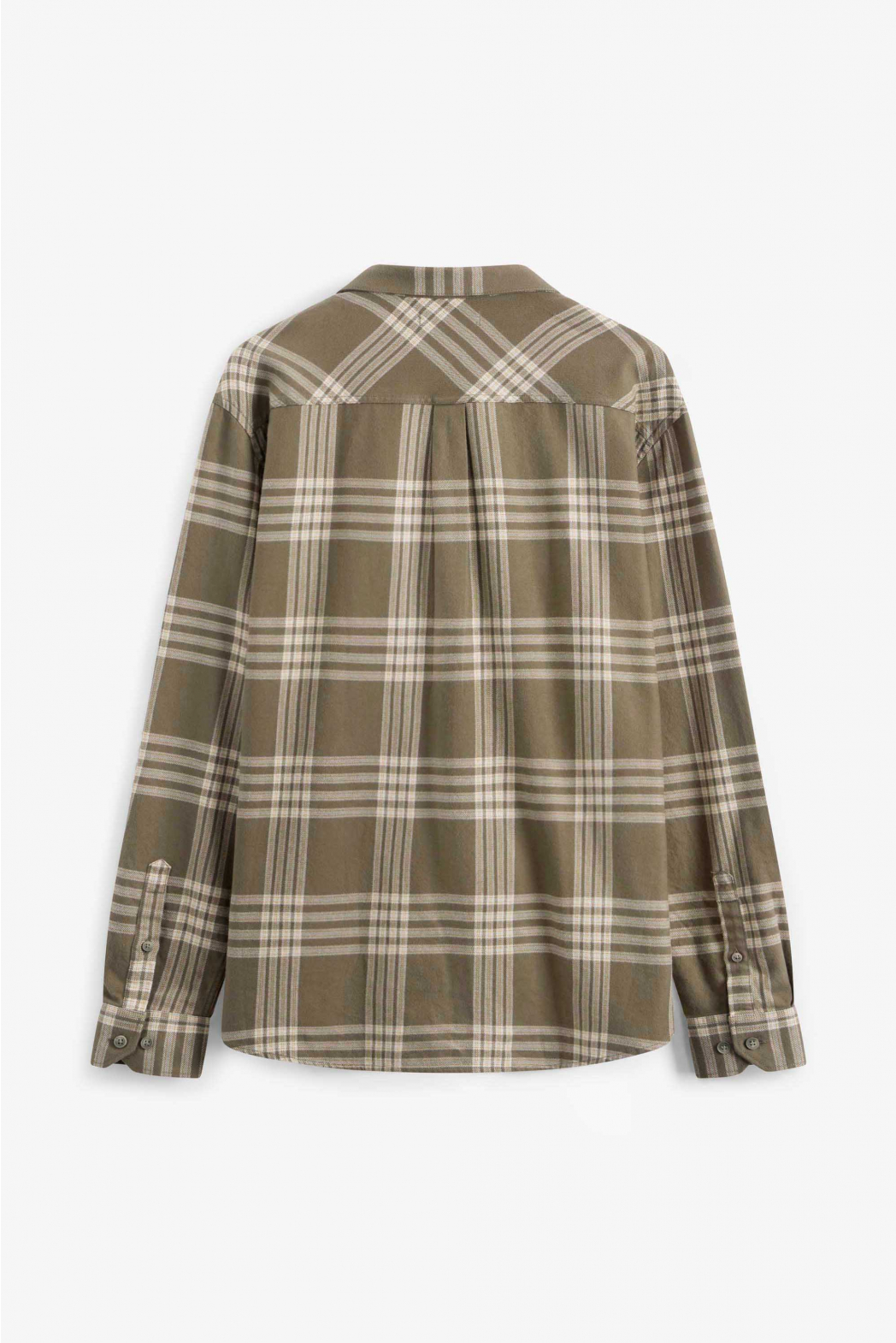 Áo Sơ Mi Nam ROUTINE Flannel Túi Đắp Kẻ sọc Caro Form Regular - 10F23SHL029 | LASTORE MENSWEAR