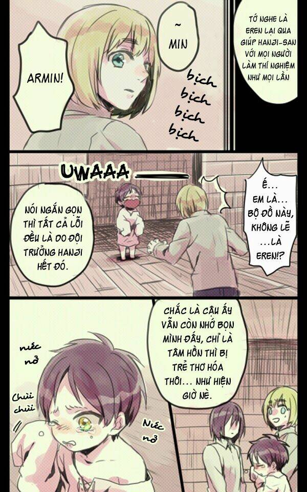 tấn công người khổng lồ - doujinshi eren x mikasa chapter 45 5