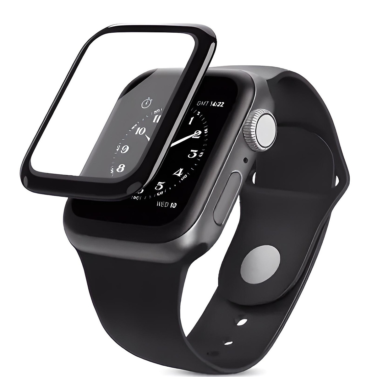 Hình ảnh Miếng dán cường lực dẻo Full 4D cho Apple Watch 38mm/40mm/42mm/44mm/45mm/49mm hiệu Kuzoom - Hàng chính hãng