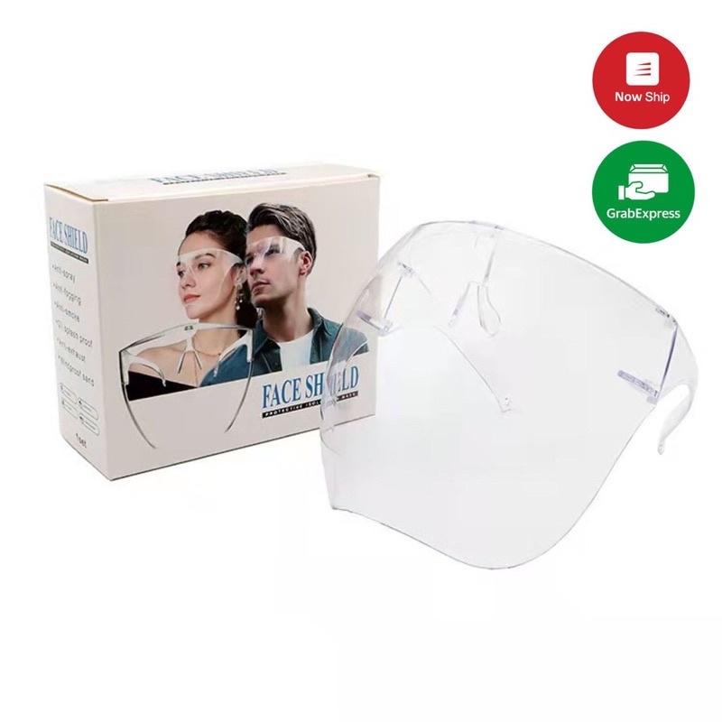 KÍNH chống giọt bắn  FACE SHIELD bảo hộ chống bụi thời trang