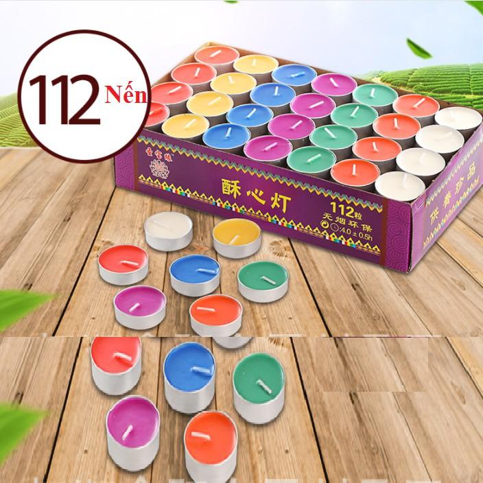 Nến viên bơ TEALING sáp trà 4 tiếng 112 nến