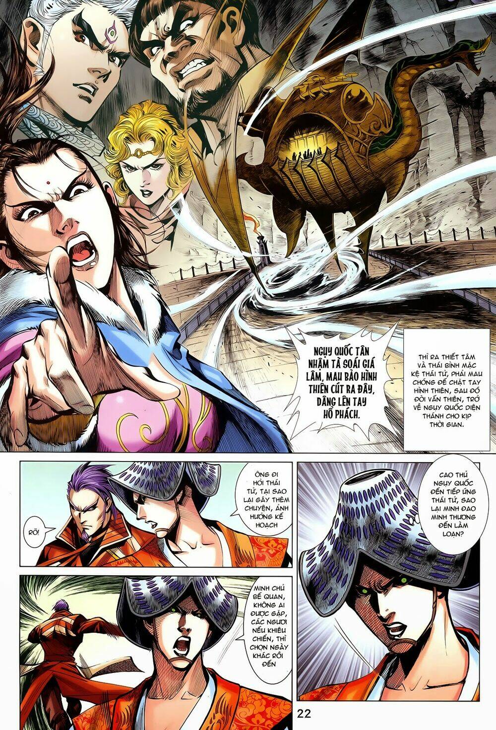 thần binh vấn thiên chapter 19 21