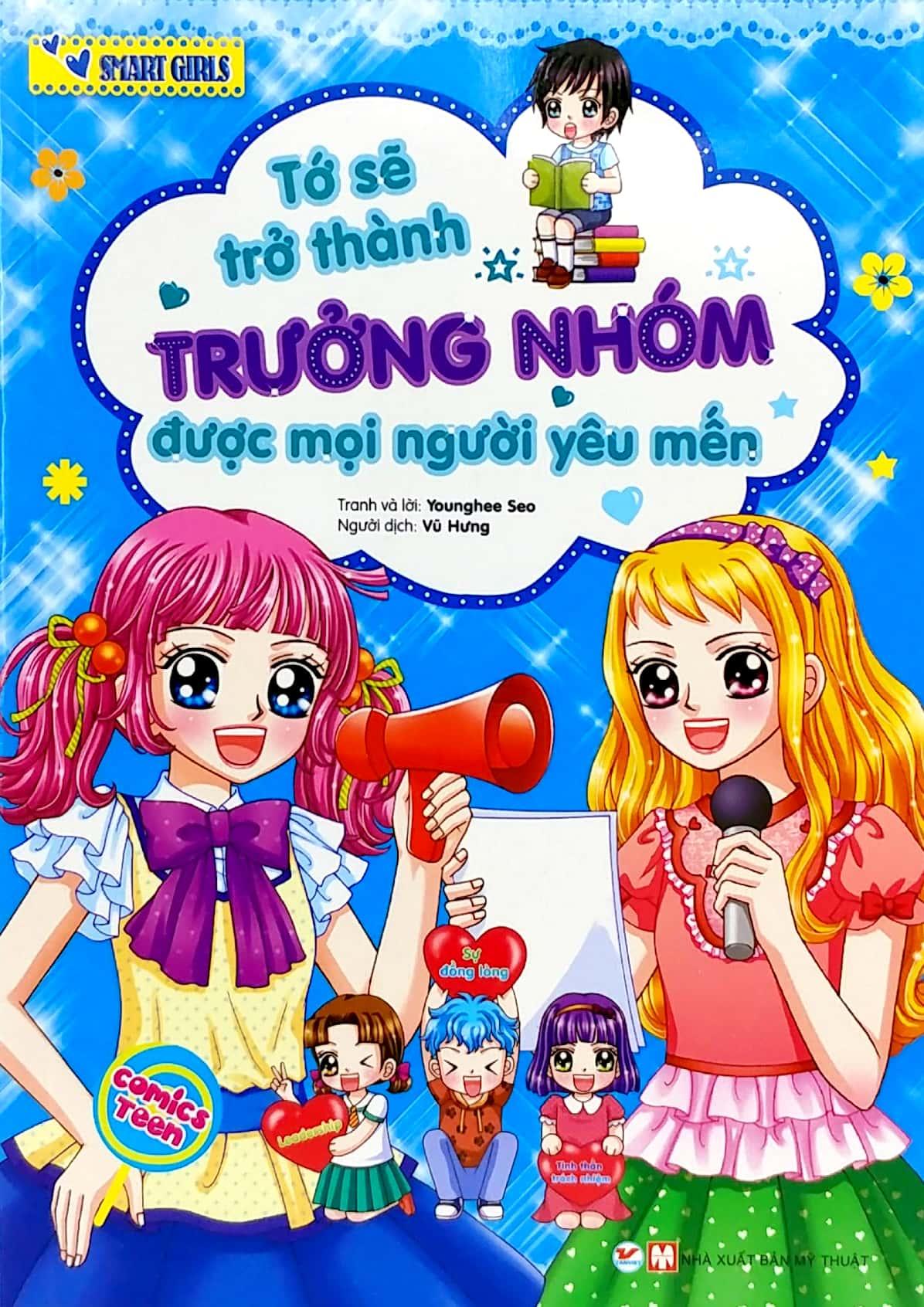 Bộ Sách Smart Girls: Tớ Sẽ Trở Thành Trưởng Nhóm Được Mọi Người Yêu Mến + Tớ Muốn Trở Thành Người Giàu Có, Hạnh Phúc + Mình Sẽ Là Bạn Tốt Của Thú Cưng