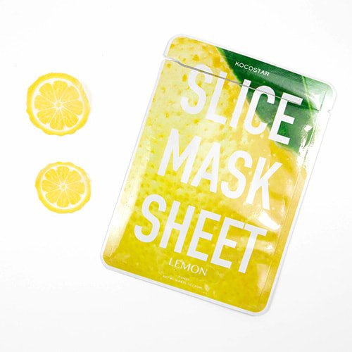 Mặt Nạ Lát Chanh Kocostar KOCOSTAR’s Lemon Slice Mask Sheet