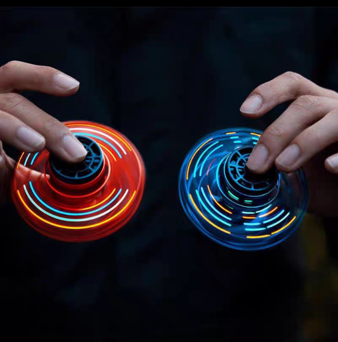 Đĩa Bay Ufo Pin Sạc Led 7 Màu Cảm Ứng Đa Chiều Tự Động Bay Về Quay Cực Mạnh