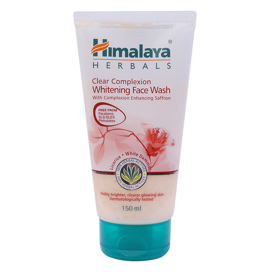 Sữa Rửa Mặt Tinh Tê Làm Sạch Và Trắng Da Cải Tiên Với Nghệ Tây Himalaya Herbals 150ml