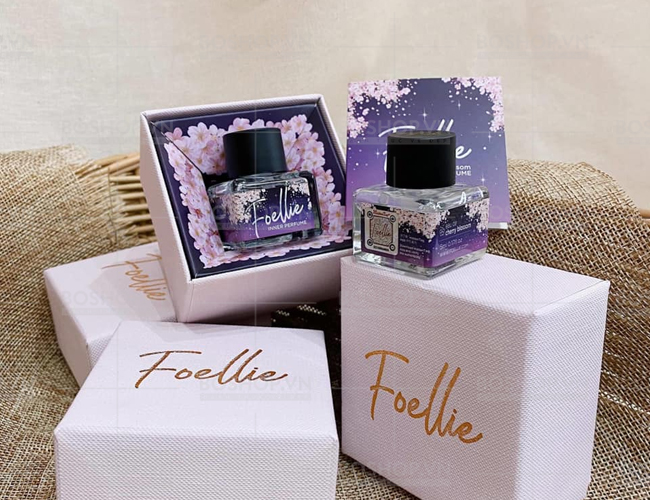 FOELLIE eau de cherry blossom INNER PERFUME ( Màu tím, hương anh đào ) bản giới hạn