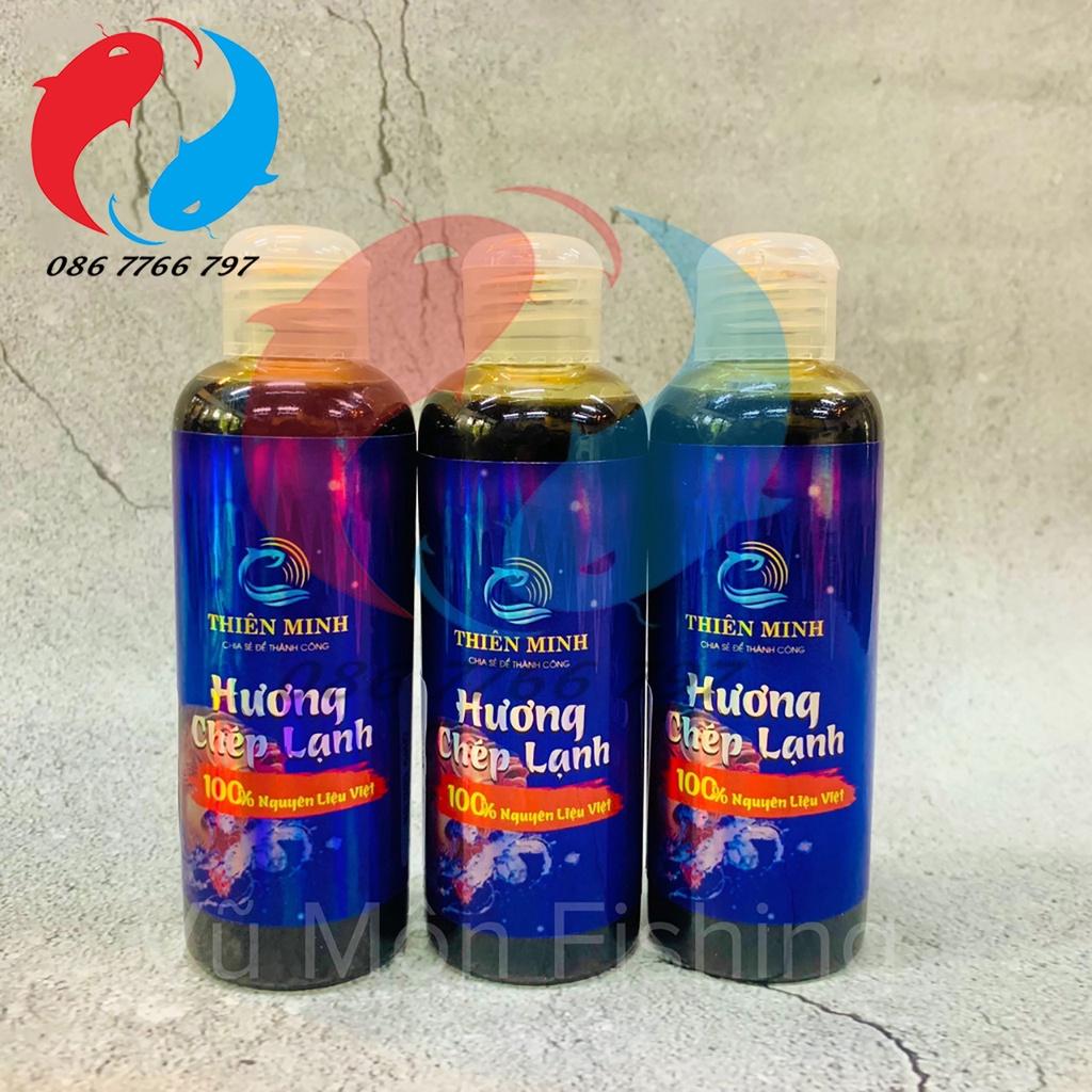 Hương Liệu Câu Cá Chép HƯƠNG CHÉP LẠNH Thiên Minh - Câu Chép Mùa Lạnh - Lọ 150ml