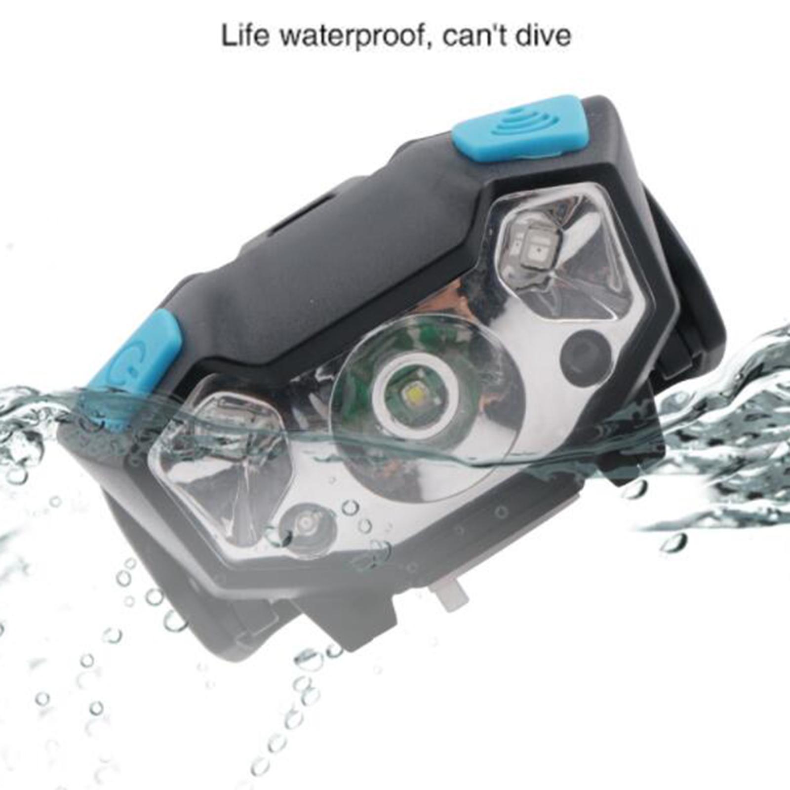 USB Rechargeable LED Flashlight Headlight Head Waterproof