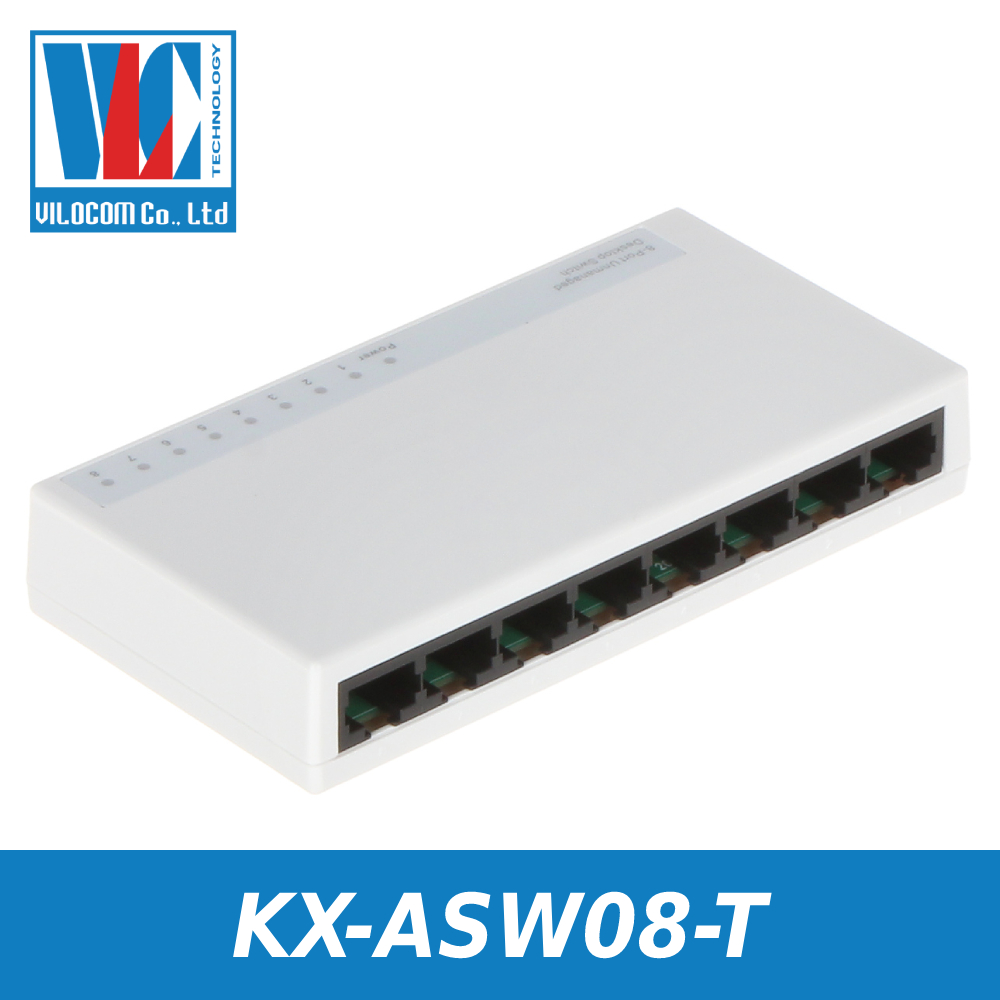 SWITCH MẠNG ETHERNET KBvision KX-ASW08-T - Hàng Chính Hãng