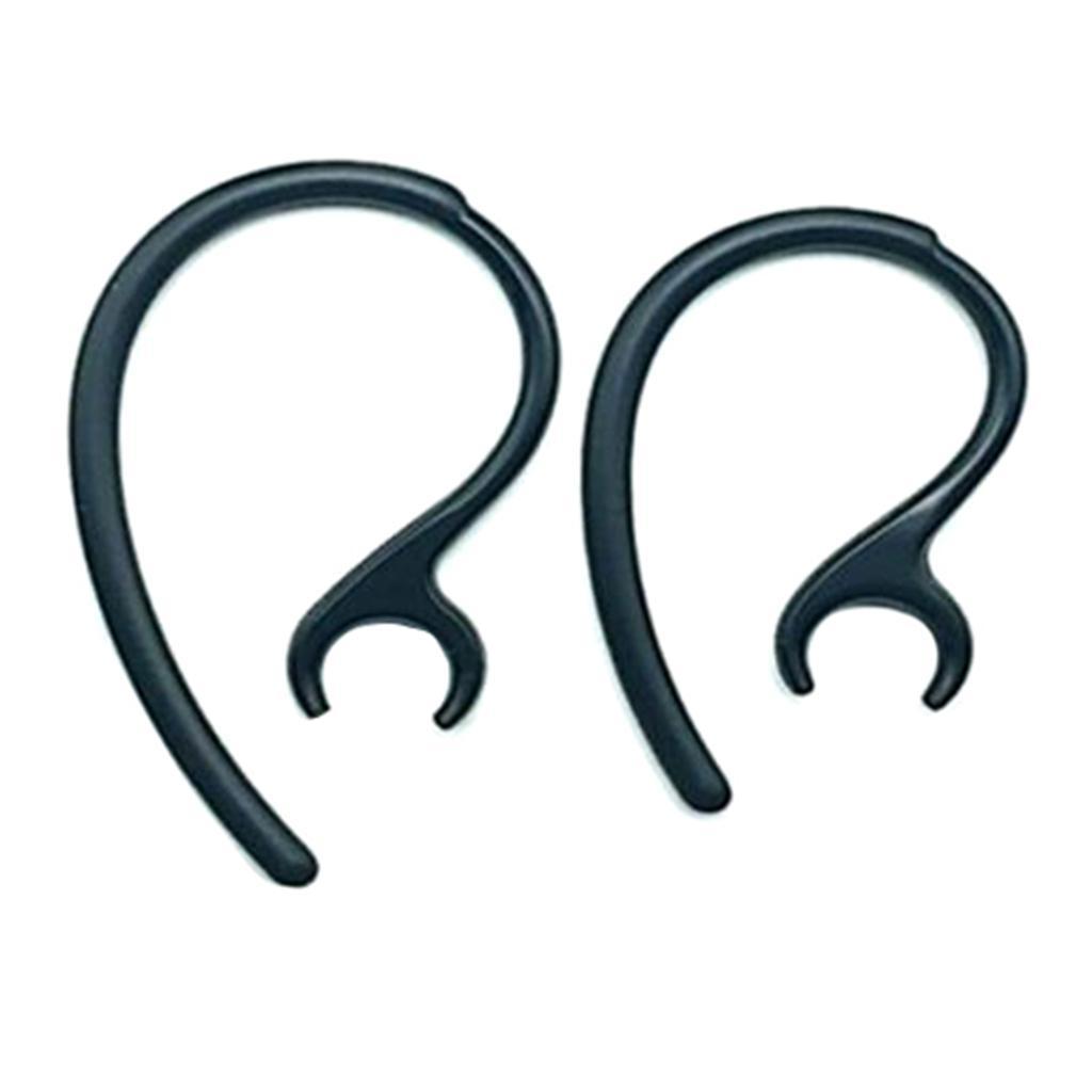 2X 10 Pieces Replacement Earhook Ear Earloop Clip For Headset black