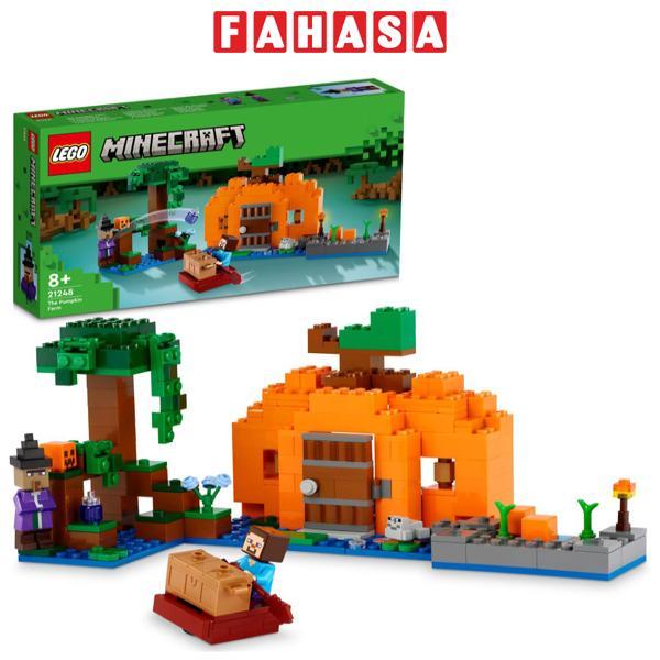 Đồ Chơi Lắp Ráp Nông Trại Bí Ngô - The Pumpkin Farm - Lego Minecraft 21248 (257 Mảnh Ghép)