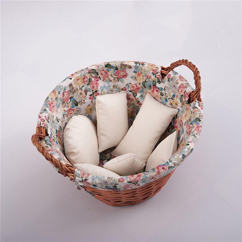 Sơ Sinh Tạo Dáng Đậu Túi Chụp Ảnh Em Bé Chống Đỡ Gối 3/4/6 Cái/bộ Gối Cho Bé Sơ Sinh Định Vị Sơ Sinh Đạo Cụ poser Gối