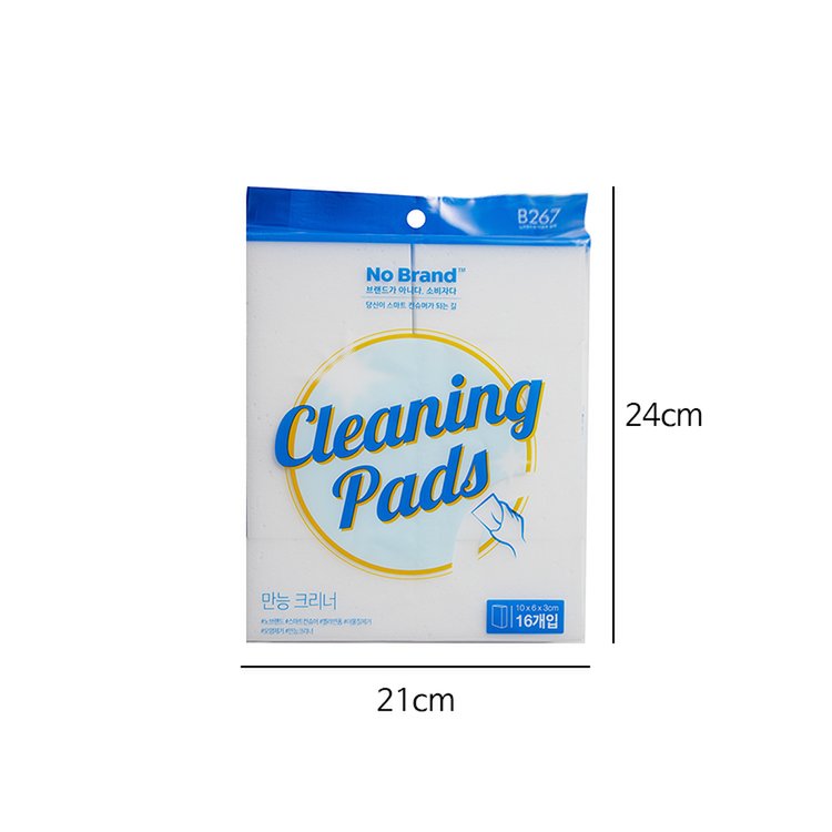 Mút Rửa Chén Đa Năng Cleaning Pads No Brand (16 miếng)