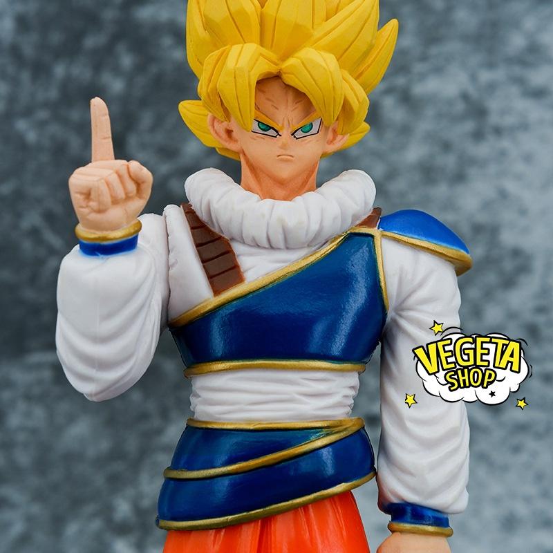 Mô hình Dragon Ball - Mô hình Songoku Son Goku Super Saiyan trang phục hành tinh Yardrats dịch chuyển tức thời - 22cm