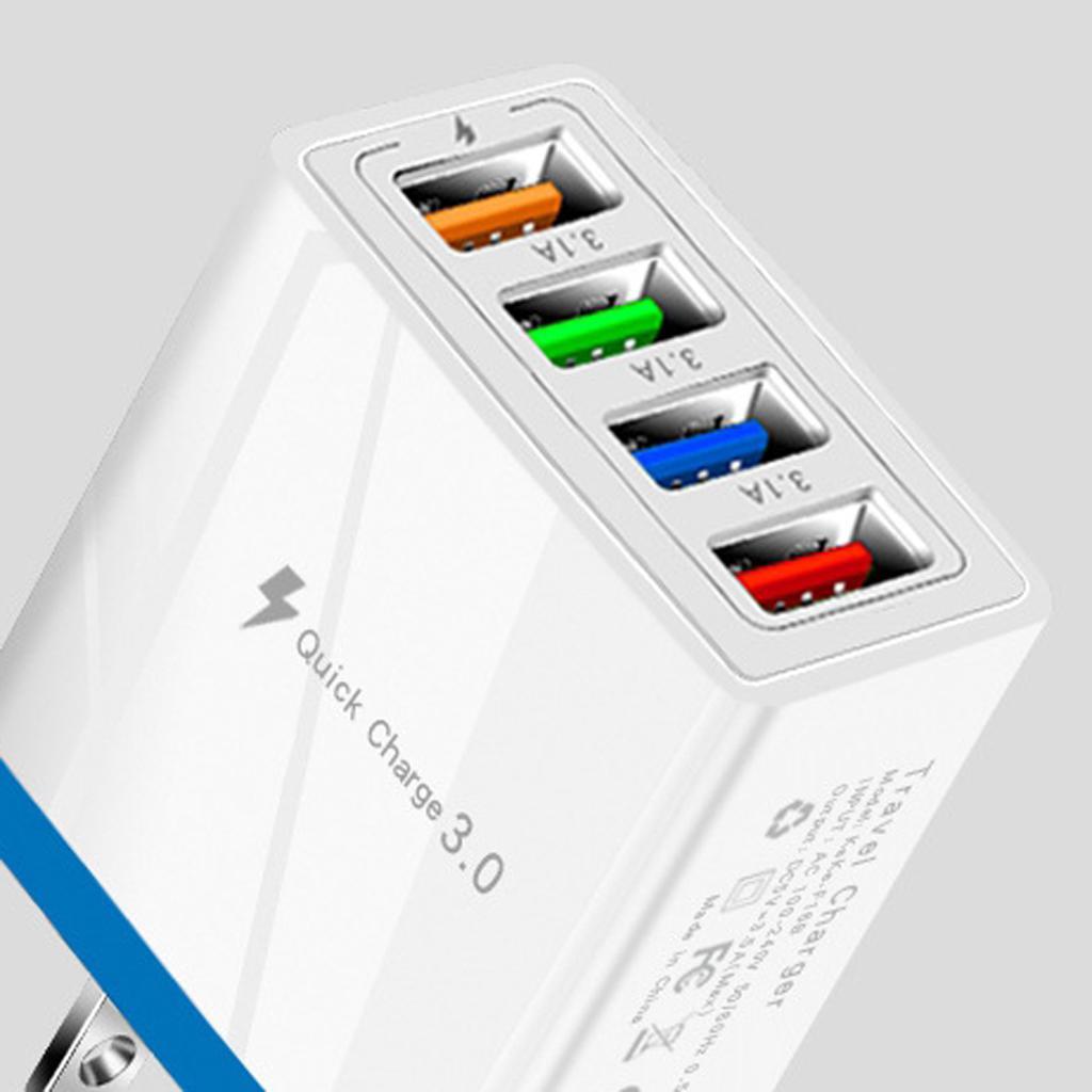 USB Hub Wall Charger Power Adapter US Plug Charging Block