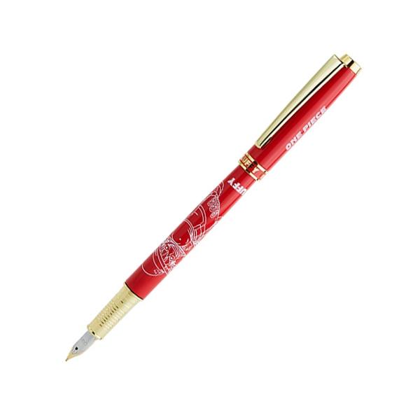 Bút Máy One Piece - Deli CQ897O - Màu Đỏ