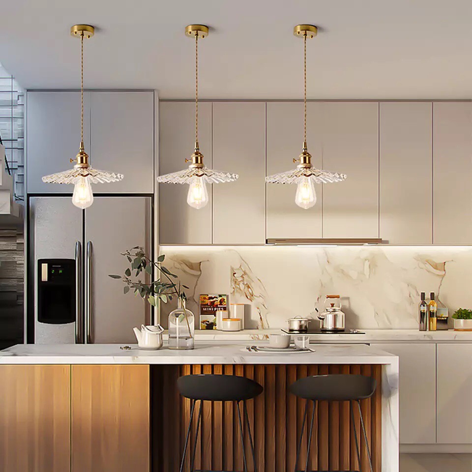 Đèn thả thuỷ tinh cao cấp NTP- 63tr