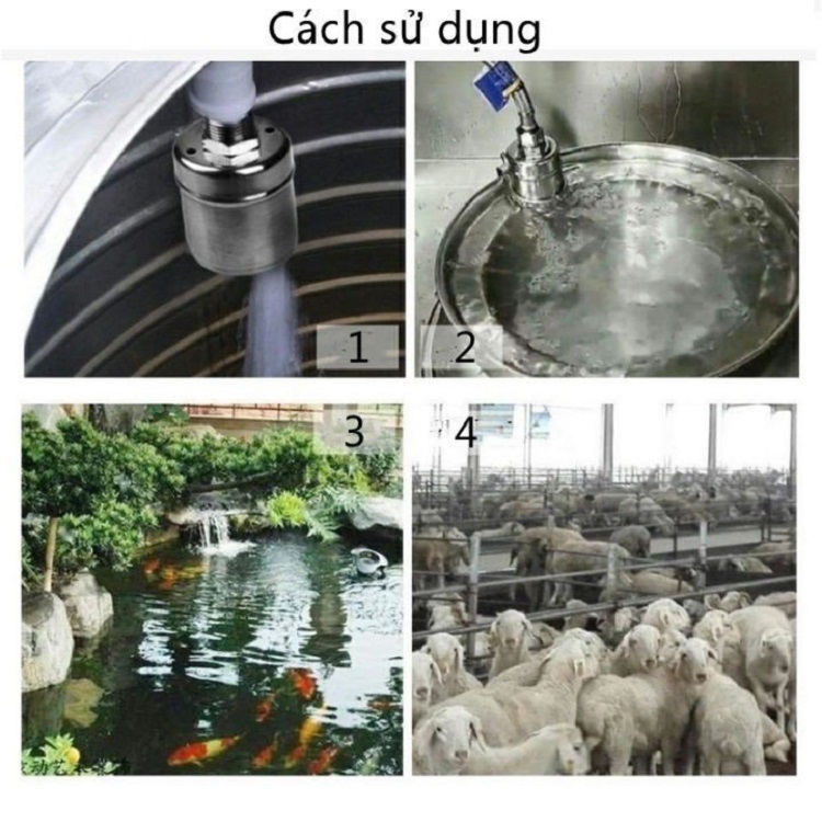 Van Phao Cơ Chống Tràn Tự Động Inox 304 Siêu Bền Tiện Dụng - HÀNG CHÍNH HÃNG