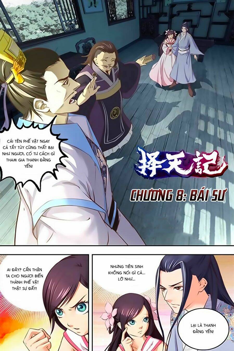 trạch thiên ký chapter 8.1 1