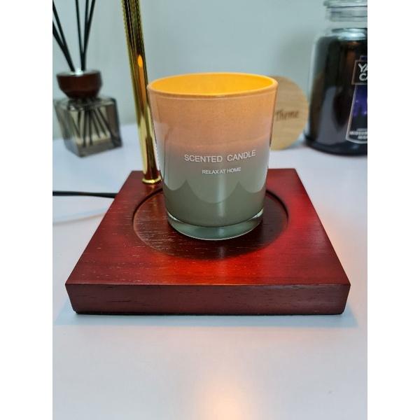 Đèn đốt nến thơm - Phụ kiện nến thơm BBW, Yankee, Candle Cup - Đế gỗ chỉnh cao thấp