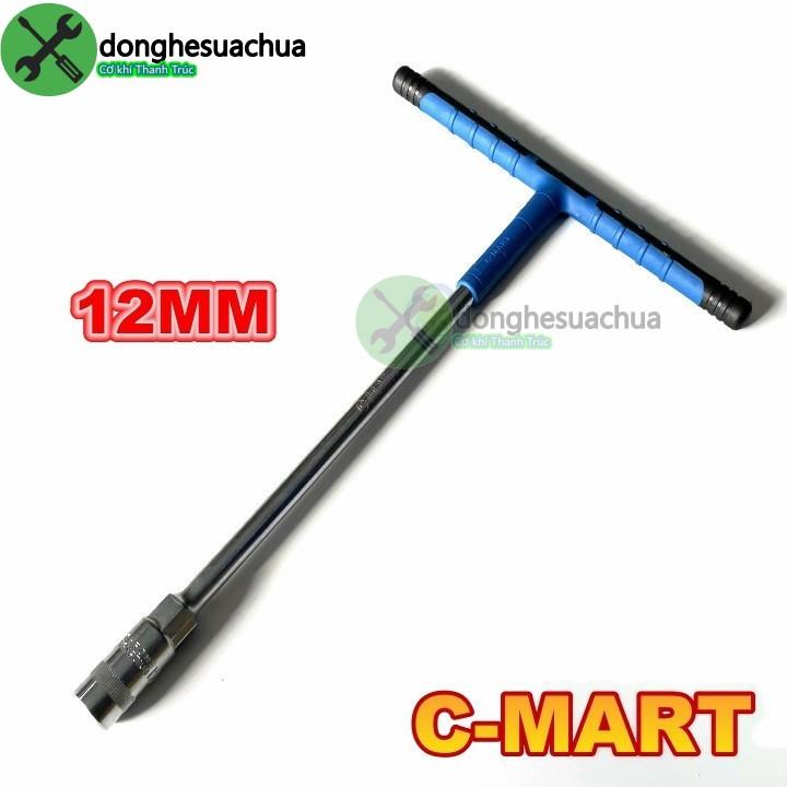 Tay chữ T C-MART F0091-12 12mm cán bọc nhựa mềm