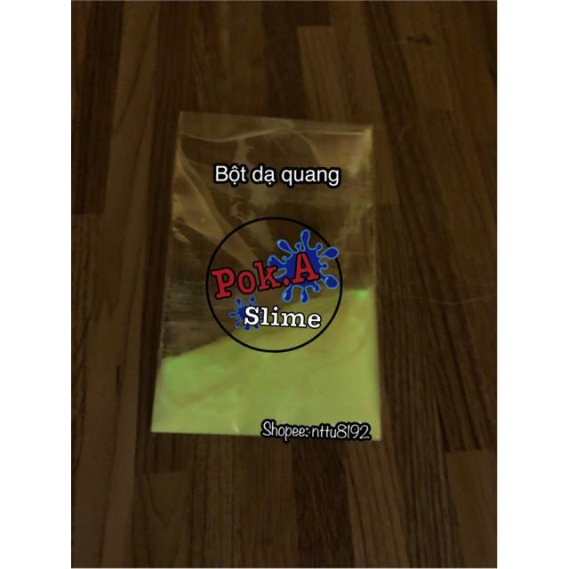 Bột dạ quang - Nguyên liệu làm slime-video tự quay