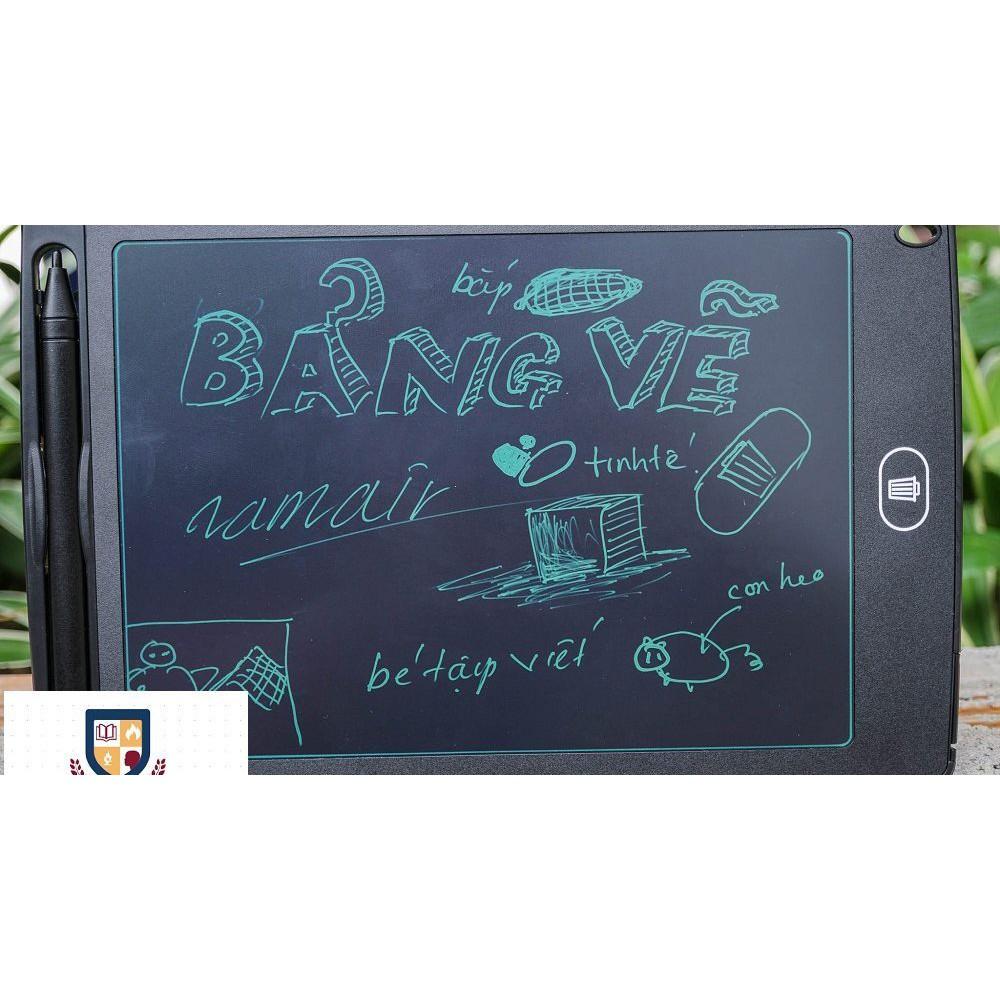 Bảng Viết Điện Tử Thông Minh LCD Tự Xóa 15x23cm Cho Bé Tập Vẽ, Viết
